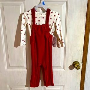 Baby girl Christmas outfit